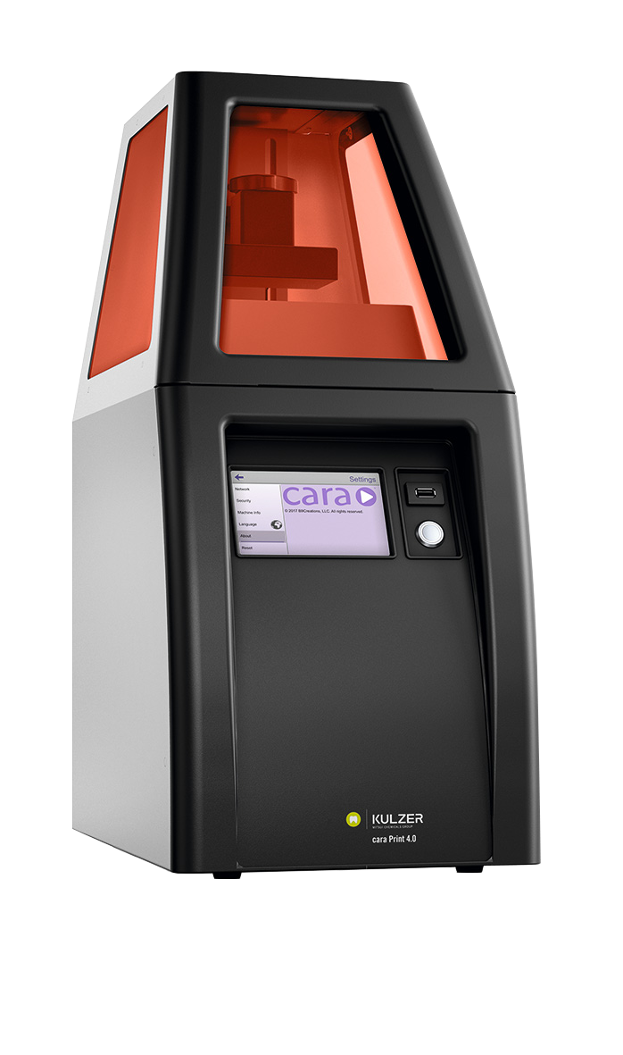 Cara Print 4.0 クルツァー社が開発した歯科専用のインクジェット3Dプリンター