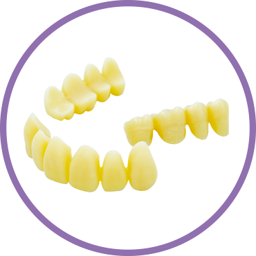 歯科専用のインクジェット3Dプリンターを用いた歯型